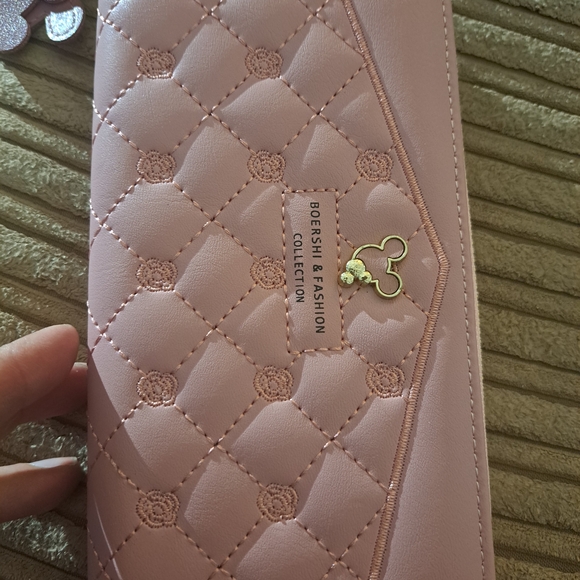 Handbags - Pink Quilted Wallet